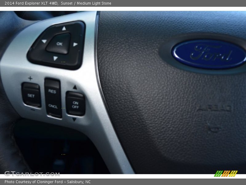 Sunset / Medium Light Stone 2014 Ford Explorer XLT 4WD