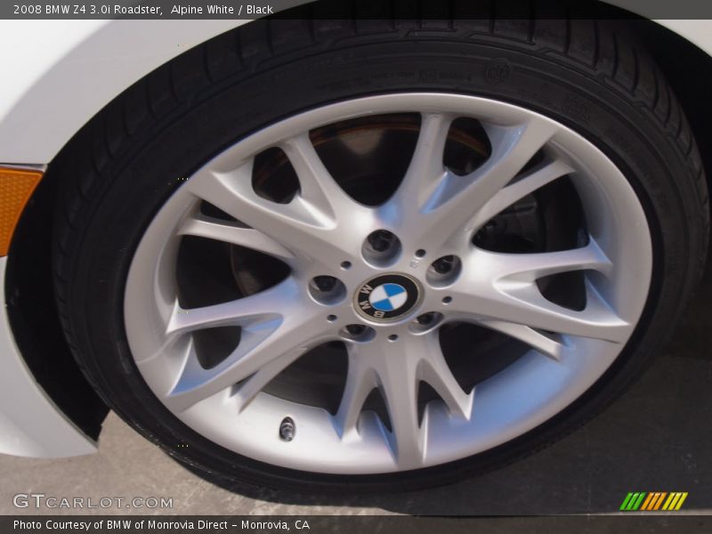 Alpine White / Black 2008 BMW Z4 3.0i Roadster