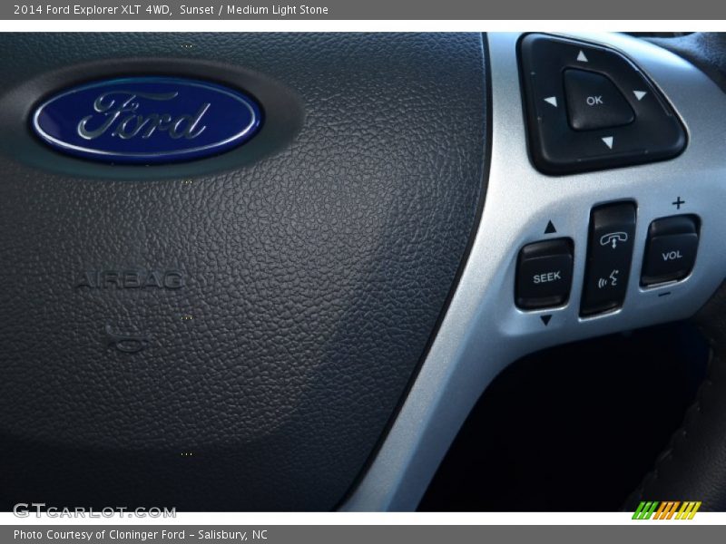 Sunset / Medium Light Stone 2014 Ford Explorer XLT 4WD