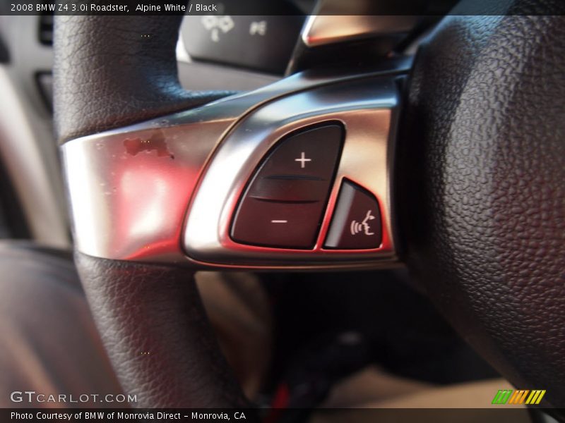 Alpine White / Black 2008 BMW Z4 3.0i Roadster