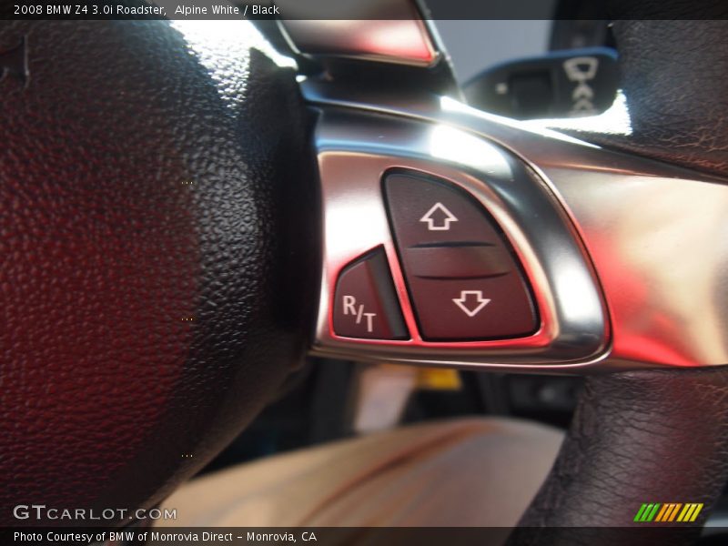 Alpine White / Black 2008 BMW Z4 3.0i Roadster