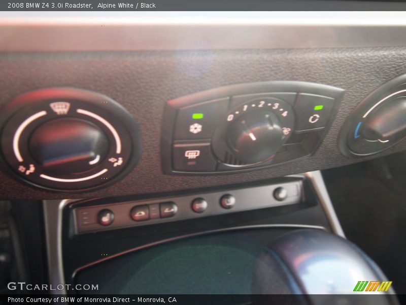 Alpine White / Black 2008 BMW Z4 3.0i Roadster