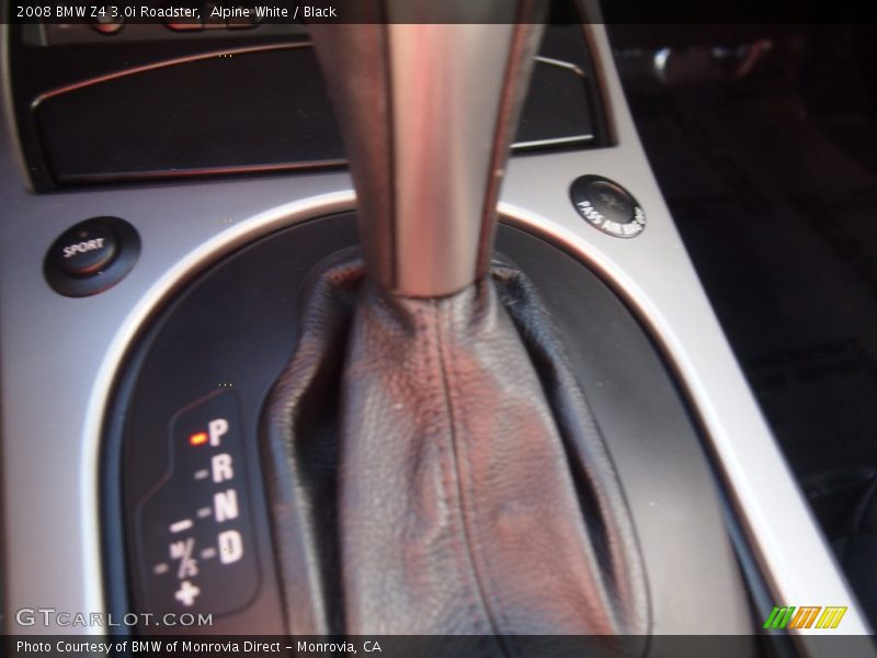 Alpine White / Black 2008 BMW Z4 3.0i Roadster