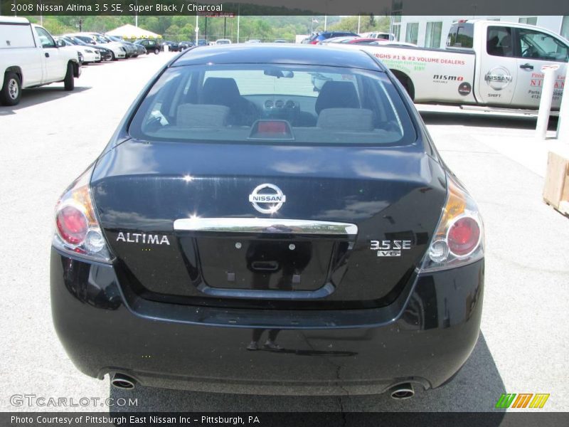 Super Black / Charcoal 2008 Nissan Altima 3.5 SE