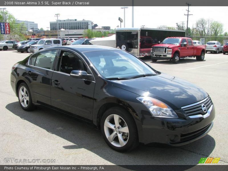 Super Black / Charcoal 2008 Nissan Altima 3.5 SE