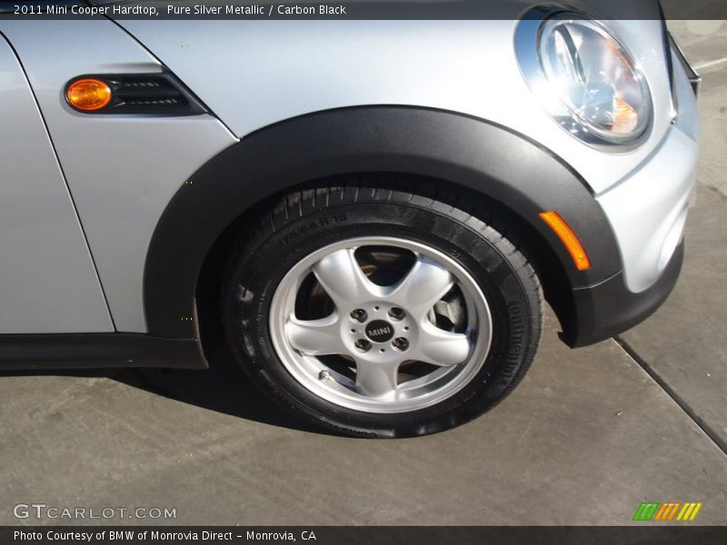 Pure Silver Metallic / Carbon Black 2011 Mini Cooper Hardtop