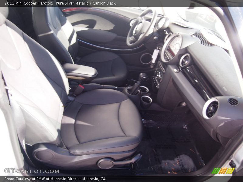 Pure Silver Metallic / Carbon Black 2011 Mini Cooper Hardtop