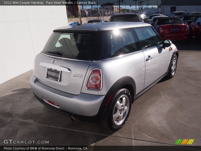 Pure Silver Metallic / Carbon Black 2011 Mini Cooper Hardtop
