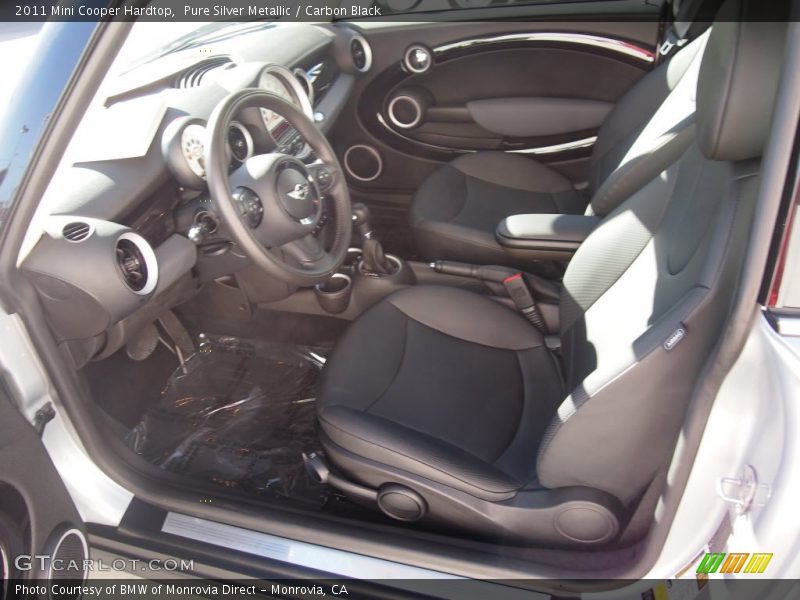 Pure Silver Metallic / Carbon Black 2011 Mini Cooper Hardtop