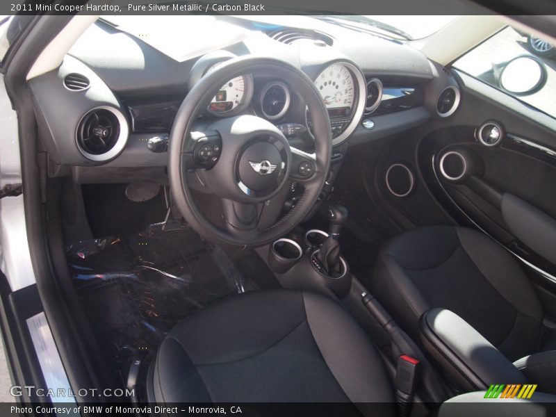 Pure Silver Metallic / Carbon Black 2011 Mini Cooper Hardtop
