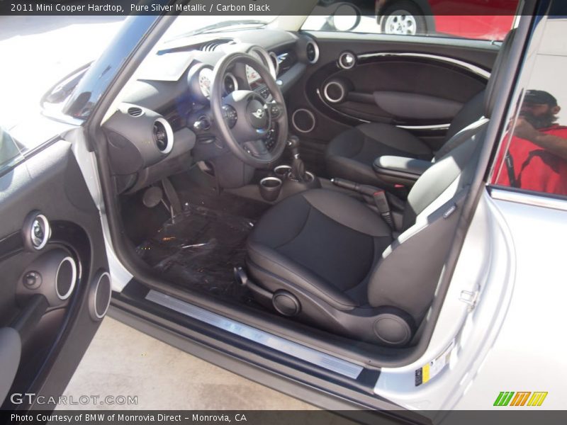 Pure Silver Metallic / Carbon Black 2011 Mini Cooper Hardtop