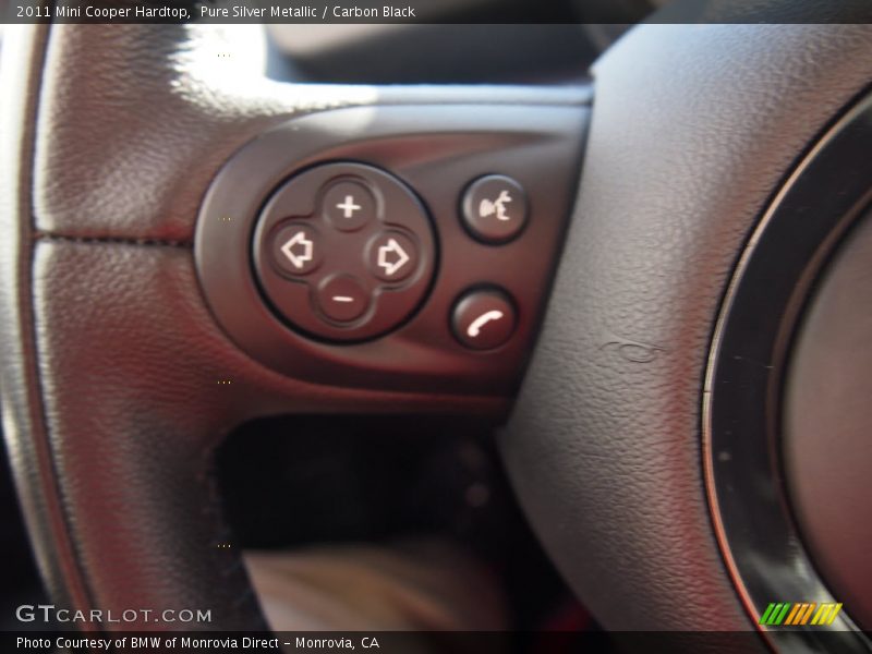 Pure Silver Metallic / Carbon Black 2011 Mini Cooper Hardtop