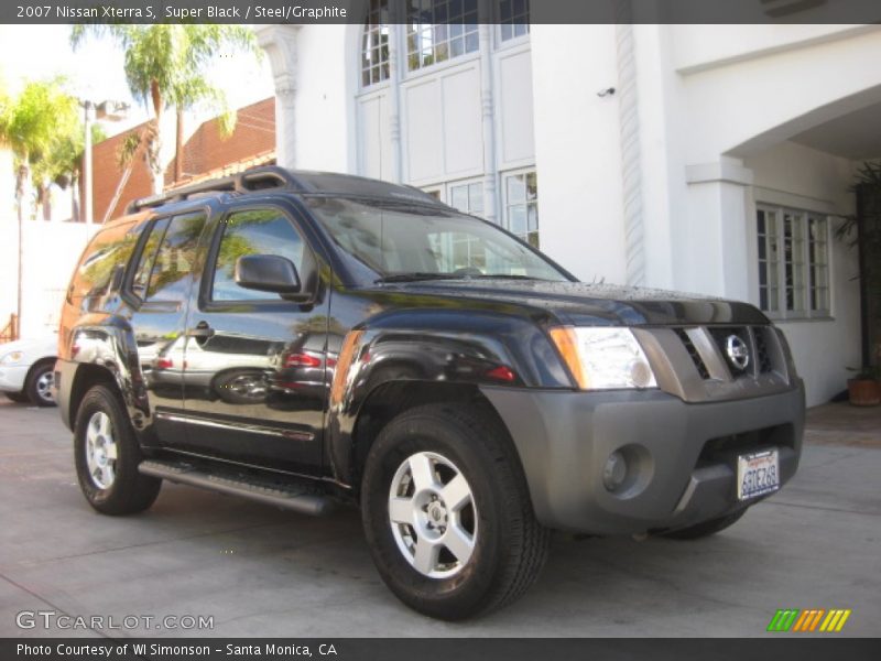 Super Black / Steel/Graphite 2007 Nissan Xterra S