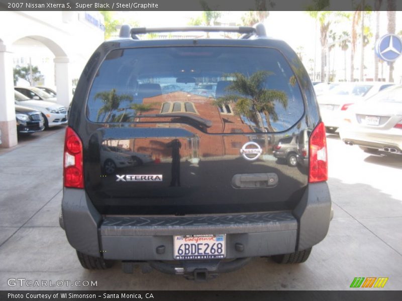 Super Black / Steel/Graphite 2007 Nissan Xterra S