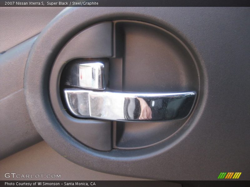 Super Black / Steel/Graphite 2007 Nissan Xterra S