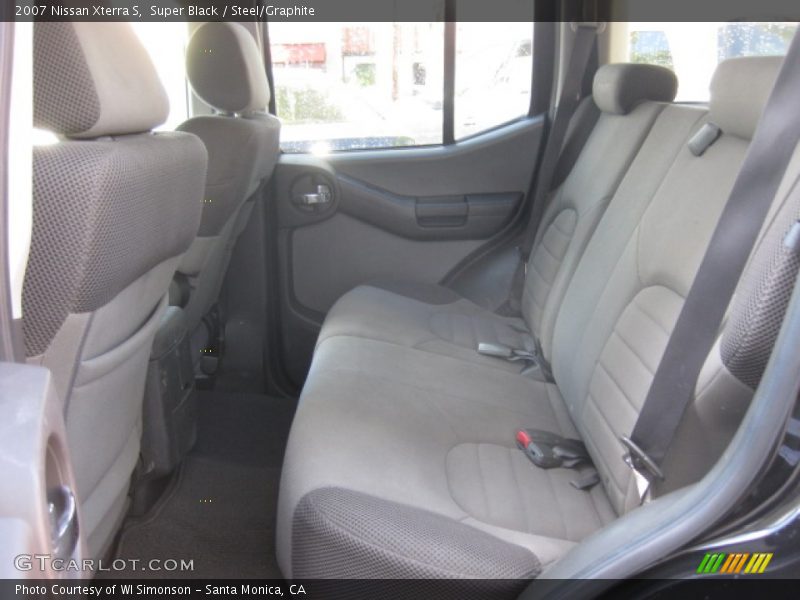 Super Black / Steel/Graphite 2007 Nissan Xterra S