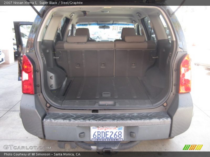 Super Black / Steel/Graphite 2007 Nissan Xterra S