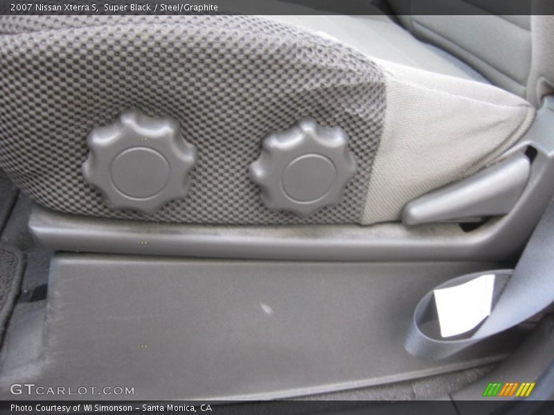 Super Black / Steel/Graphite 2007 Nissan Xterra S