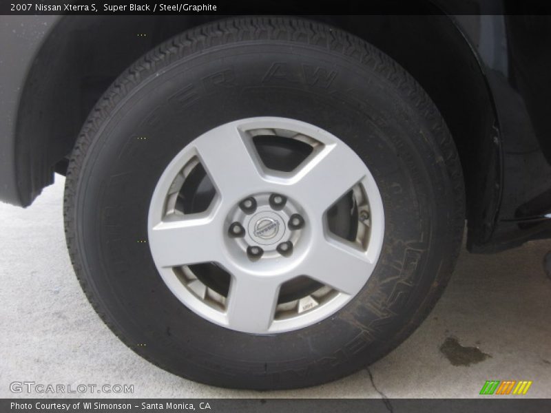 Super Black / Steel/Graphite 2007 Nissan Xterra S