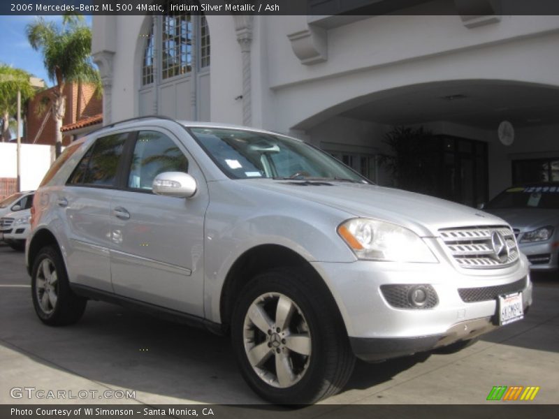 Iridium Silver Metallic / Ash 2006 Mercedes-Benz ML 500 4Matic