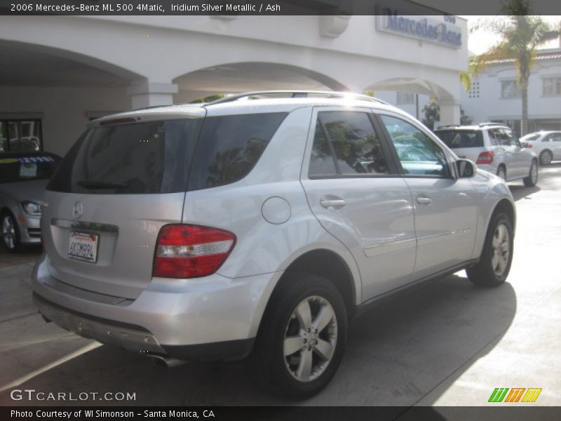 Iridium Silver Metallic / Ash 2006 Mercedes-Benz ML 500 4Matic