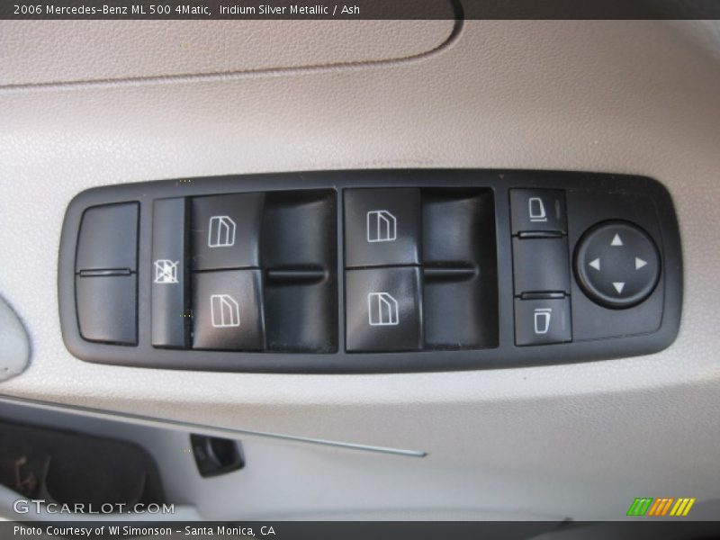 Iridium Silver Metallic / Ash 2006 Mercedes-Benz ML 500 4Matic