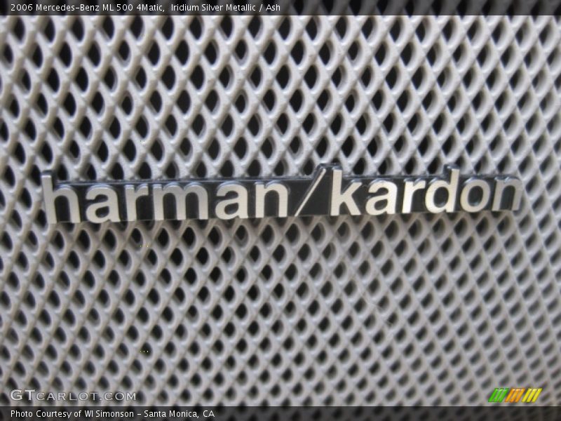 Iridium Silver Metallic / Ash 2006 Mercedes-Benz ML 500 4Matic