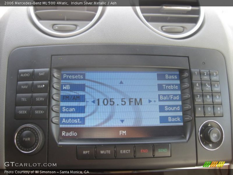 Iridium Silver Metallic / Ash 2006 Mercedes-Benz ML 500 4Matic