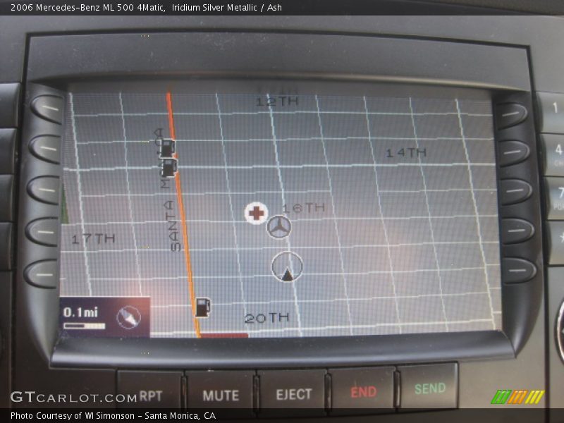 Iridium Silver Metallic / Ash 2006 Mercedes-Benz ML 500 4Matic