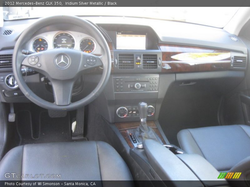 Iridium Silver Metallic / Black 2012 Mercedes-Benz GLK 350