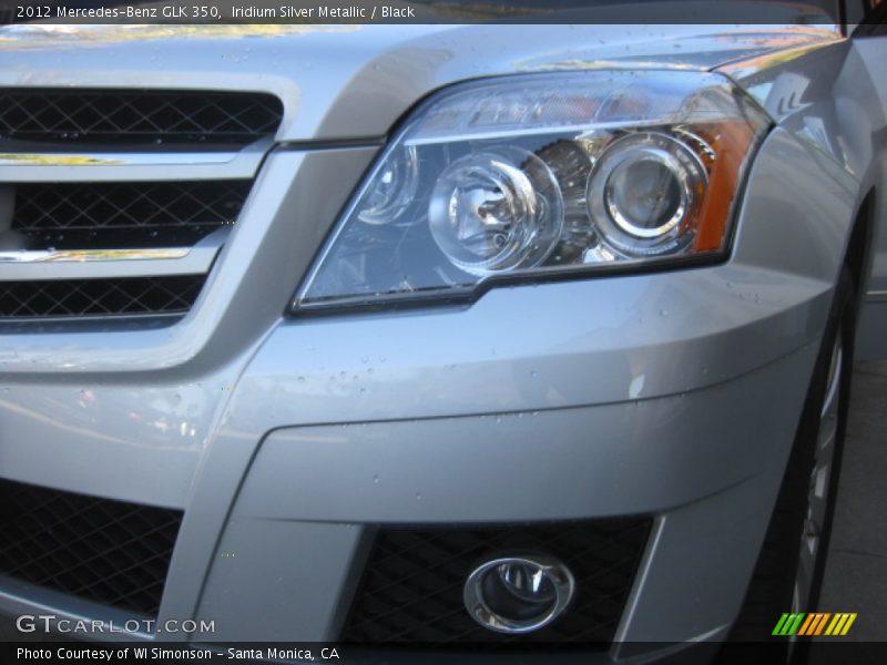 Iridium Silver Metallic / Black 2012 Mercedes-Benz GLK 350