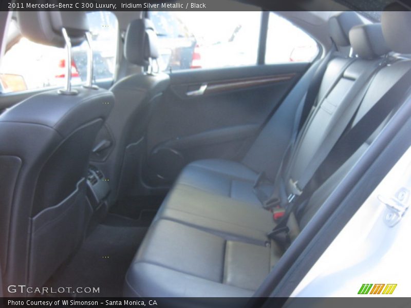 Iridium Silver Metallic / Black 2011 Mercedes-Benz C 300 Luxury