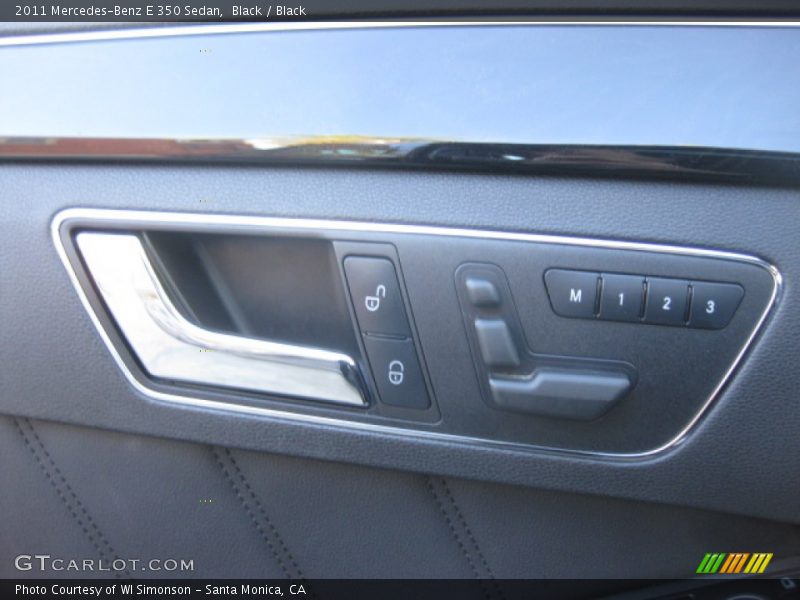 Black / Black 2011 Mercedes-Benz E 350 Sedan