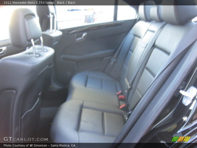 Black / Black 2011 Mercedes-Benz E 350 Sedan