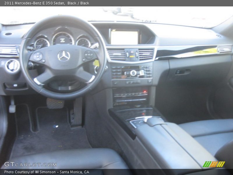 Black / Black 2011 Mercedes-Benz E 350 Sedan