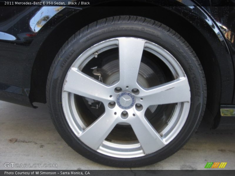 Black / Black 2011 Mercedes-Benz E 350 Sedan