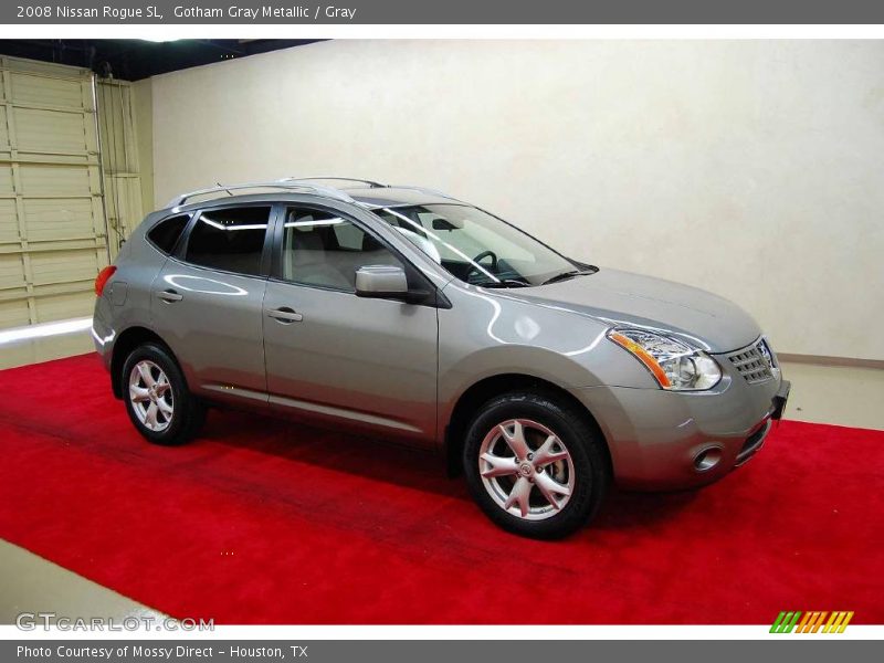 Gotham Gray Metallic / Gray 2008 Nissan Rogue SL