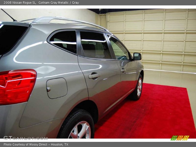 Gotham Gray Metallic / Gray 2008 Nissan Rogue SL