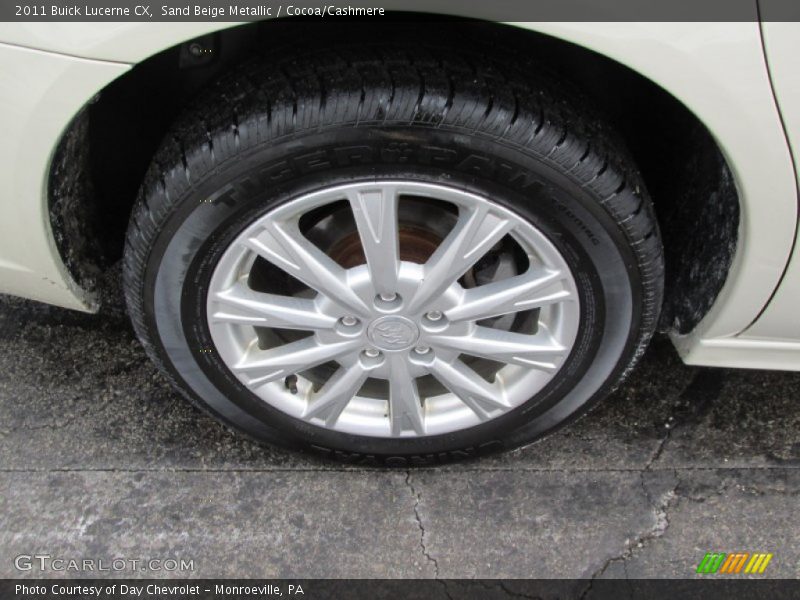 Sand Beige Metallic / Cocoa/Cashmere 2011 Buick Lucerne CX