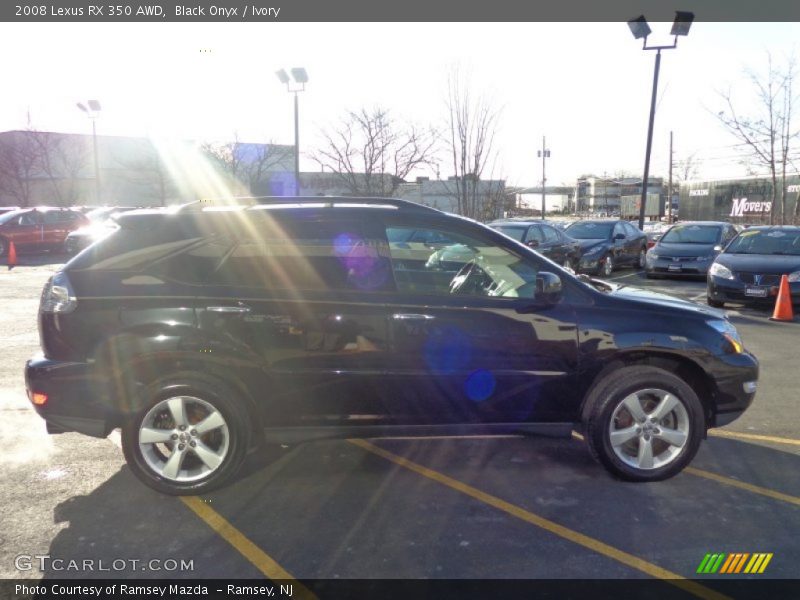 Black Onyx / Ivory 2008 Lexus RX 350 AWD