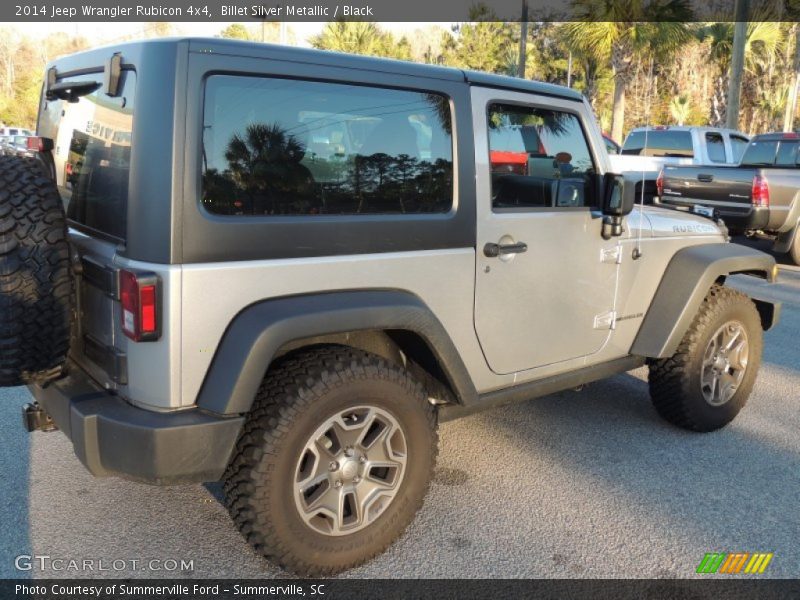 Billet Silver Metallic / Black 2014 Jeep Wrangler Rubicon 4x4