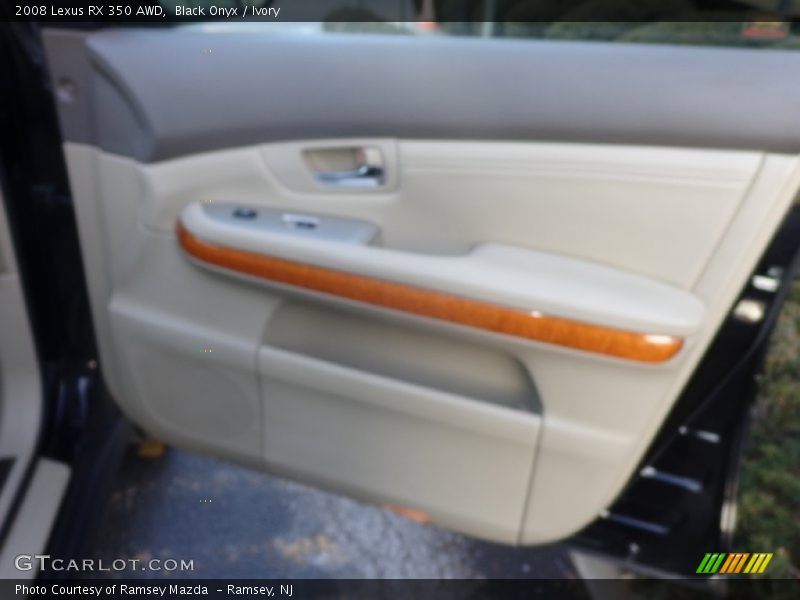 Black Onyx / Ivory 2008 Lexus RX 350 AWD
