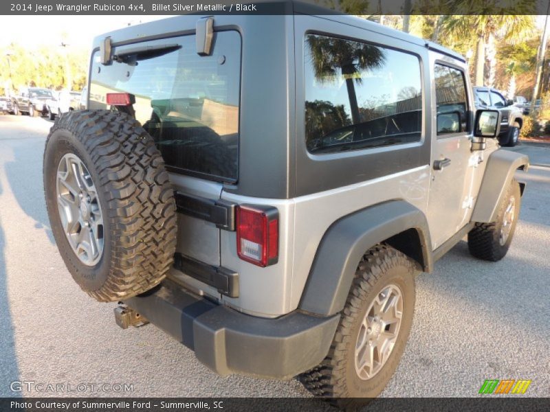 Billet Silver Metallic / Black 2014 Jeep Wrangler Rubicon 4x4