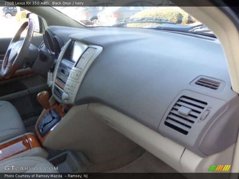 Black Onyx / Ivory 2008 Lexus RX 350 AWD