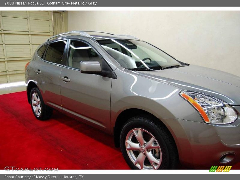 Gotham Gray Metallic / Gray 2008 Nissan Rogue SL