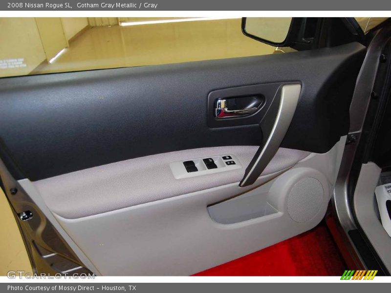 Gotham Gray Metallic / Gray 2008 Nissan Rogue SL