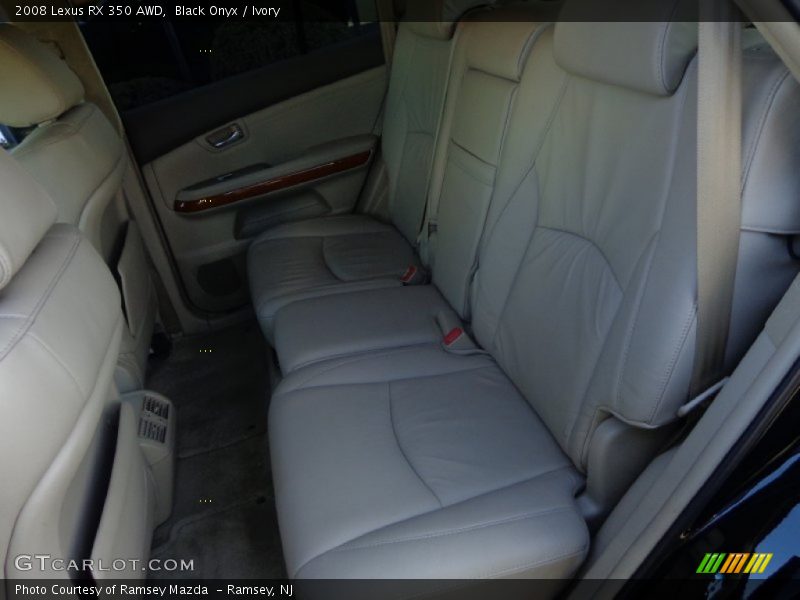 Black Onyx / Ivory 2008 Lexus RX 350 AWD