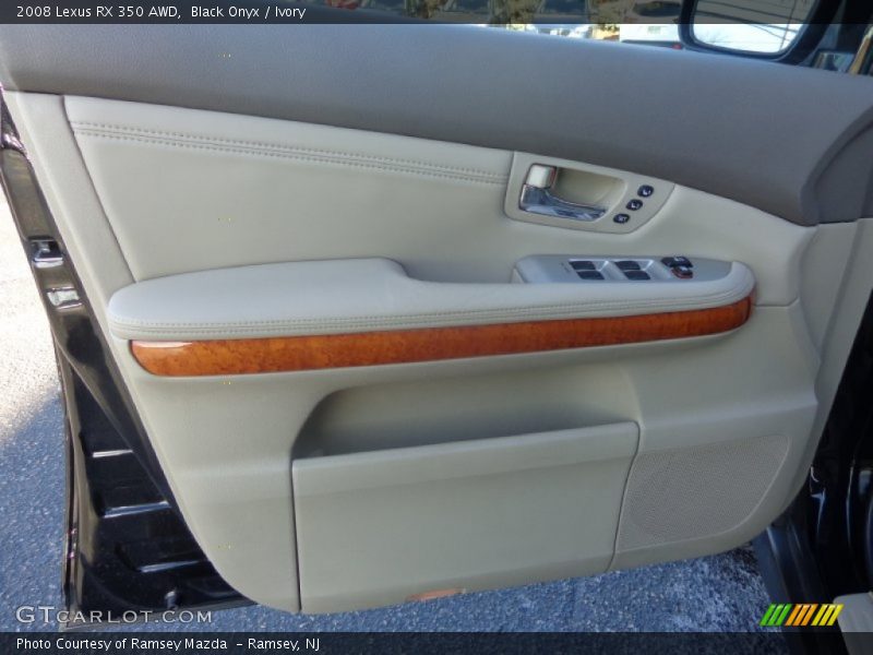 Black Onyx / Ivory 2008 Lexus RX 350 AWD