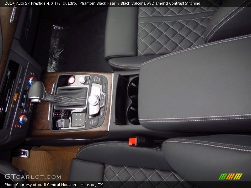 Phantom Black Pearl / Black Valcona w/Diamond Contrast Stitching 2014 Audi S7 Prestige 4.0 TFSI quattro