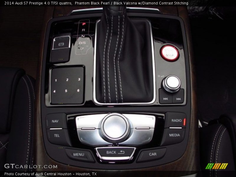 Phantom Black Pearl / Black Valcona w/Diamond Contrast Stitching 2014 Audi S7 Prestige 4.0 TFSI quattro